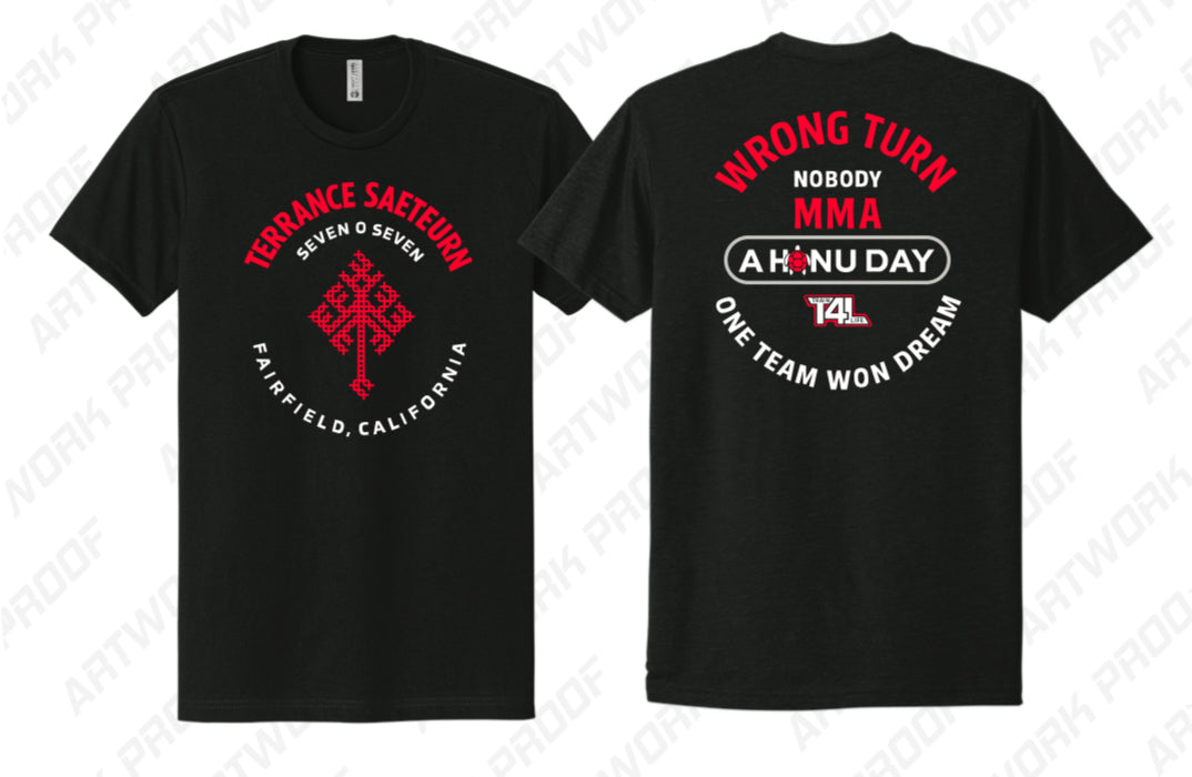 WRONG TURN MMA UFC Debut Fight Shirt