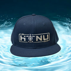 Signature Series Flat Brim Hat — Navy