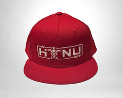 Signature Series Flat Brim Hat — Cardinal Red